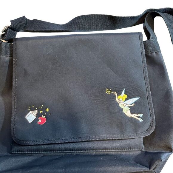 Disney Store Tinkerbell Black Laptop‎ Bag - Picture 4 of 12